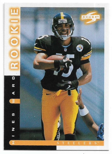 Hines Ward 1998 Score Rookie Card 252 (b)