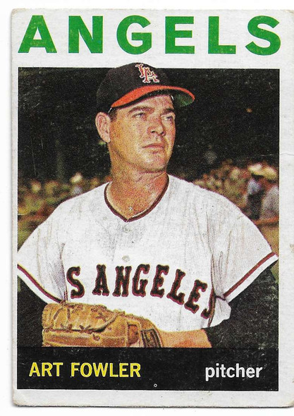 Art Fowler 1964 Topps Card 349