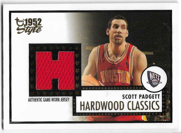 Scott Padgett 2005-06 Topps 1952 Style Hardwood Classics Card HCR-SP