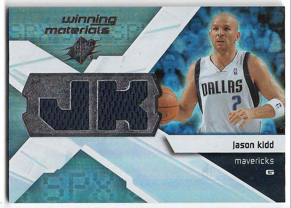 Jason Kidd 2008-09 SPx Winning Materials Jerseys Card WMI-JK