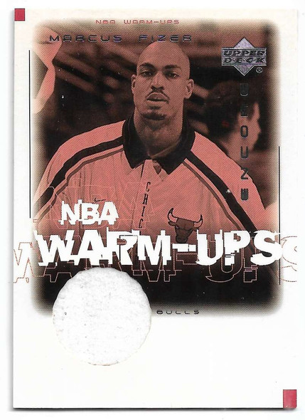 Marcus Fizer 2000-01 Upper Deck Encore NBA Warm-Ups Card MF-W