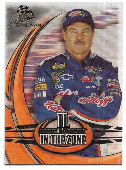 Terry Labonte 2004 Press Pass Premium In the Zone Card IZ 6