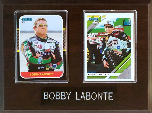 Bobby Labonte NASCAR 2-Card 6x8 Plaque