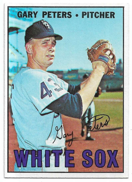 Gary Peters 1967 Topps Card 310