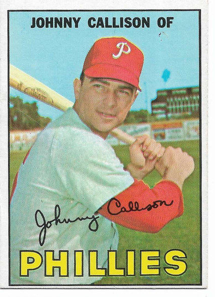 Johnny Callison 1967 Topps Card 85