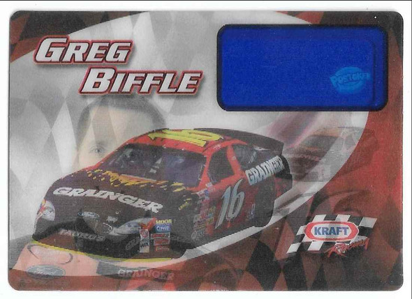 Greg Biffle 2003 Post Cereal Kraft Racing Card