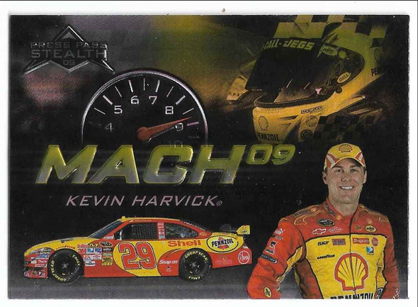 Kevin Harvick 2009 Press Pass Stealth Mach 09 Card M9