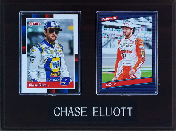 Chase Elliott NASCAR Driver 2-Card 6x8 Plaque
