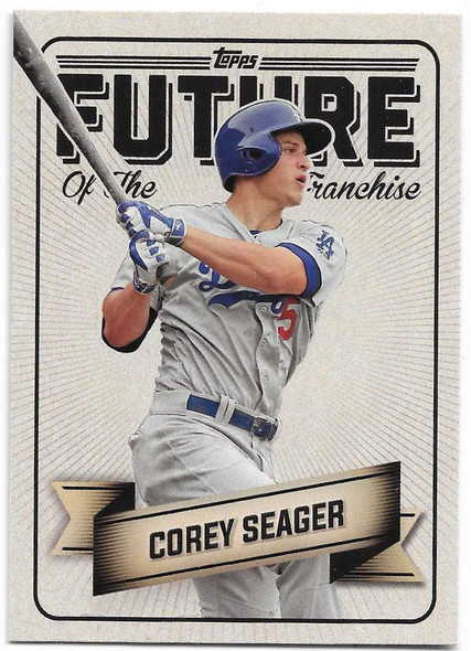 Corey Seager 2016 Topps Bunt Future of the Franchise Card FF-9