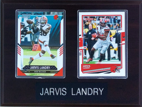 Jarvis Landry Cleveland Browns 2-Card 6x8 Plaque