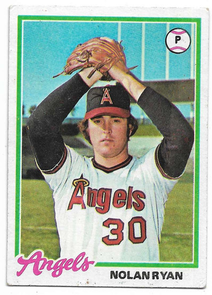 Nolan Ryan 1978 Topps Card 400