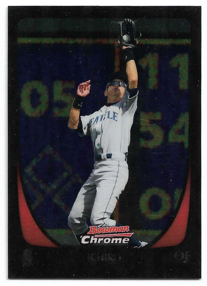 Ichiro 2011 Bowman Chrome Card 135