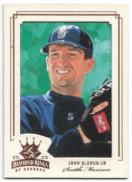 John Olerud 2003 Donruss Diamond Kings Card 56