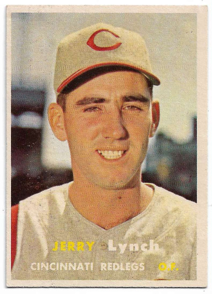 Jerry Lynch 1957 Topps Card 358