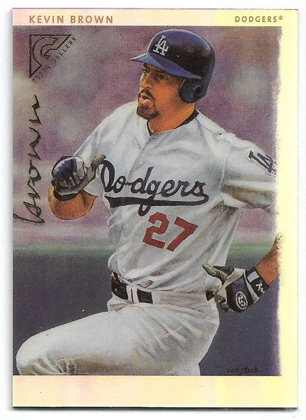 Kevin Brown 2003 Topps Gallery Refractor Card 22