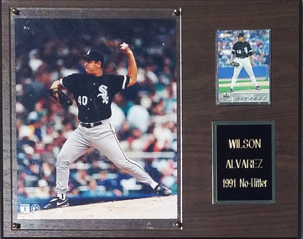 Wilson Alvarez Chicago White Sox 12x15 Player Plaque