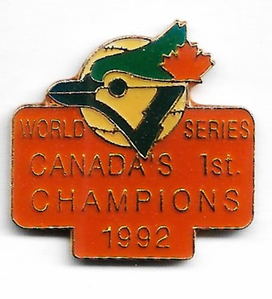 Toronto Blue Jays 1992 World Series Pin #1 FREE SHIPPING