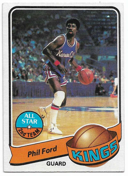 Phil Ford 1979-80 Topps Rookie Card 108