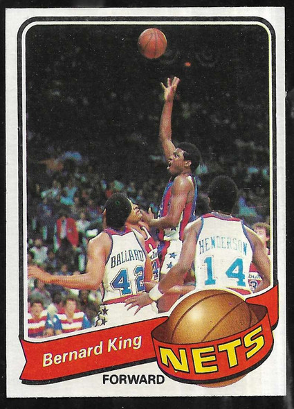Bernard King 1979-80 Topps Card 14