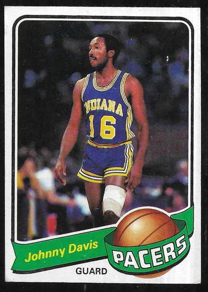 Johnny Davis 1979-80 Topps Card 92