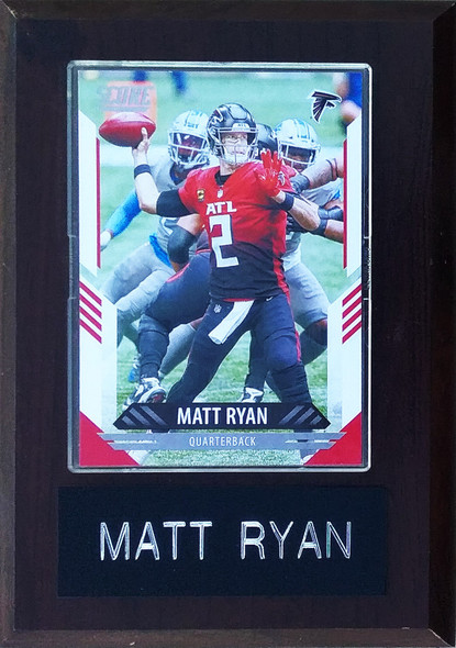 Matt Ryan Atlanta Falcons 4x6 Player Plaque
