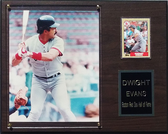 Dwight Evans Boston Red Sox 12x15 Player Plaque