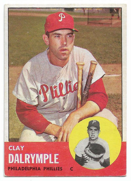 Clay Dalrymple 1963 Topps Card 192 (a)