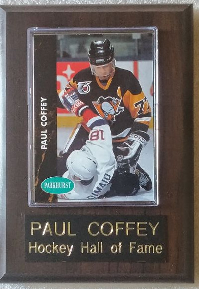 Paul Coffey Chicago Blackhawks Player  Plaque