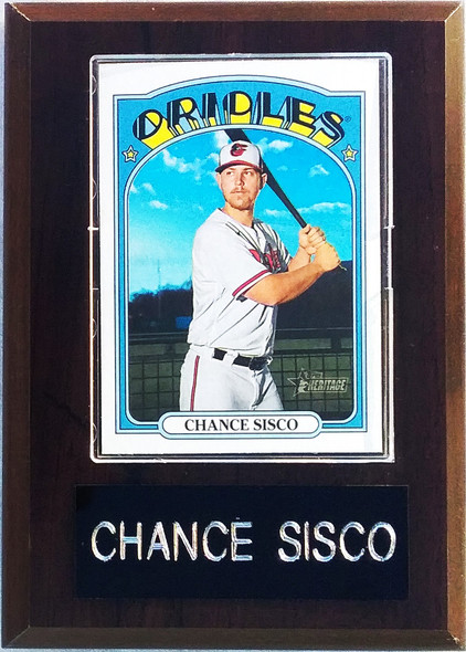 Chance Sisco Baltimore Orioles Player Plaque