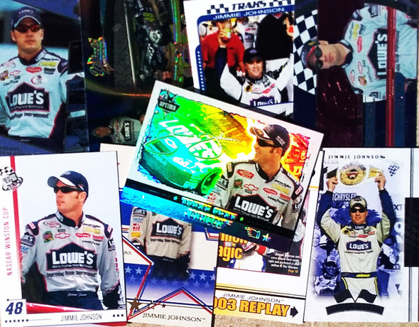 Jimmie Johnson NASCAR 20-Card Set
