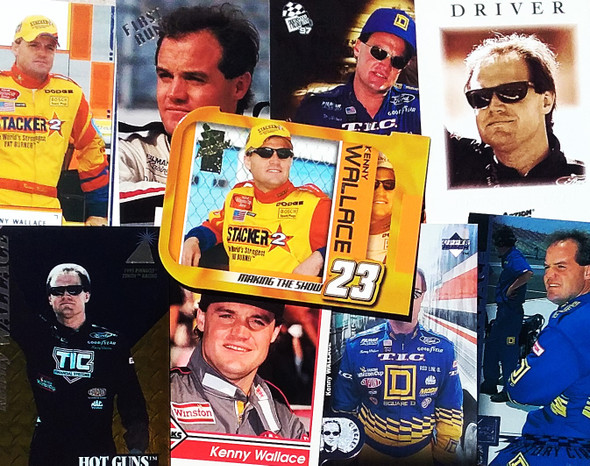 Kenny Wallace NASCAR 20-Card Set