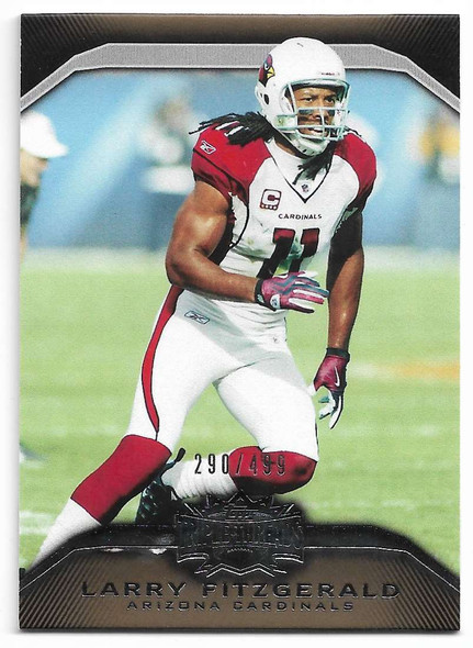 Larry Fitzgerald 2010 Topps Triple Threads Sepia Card 53 290/499