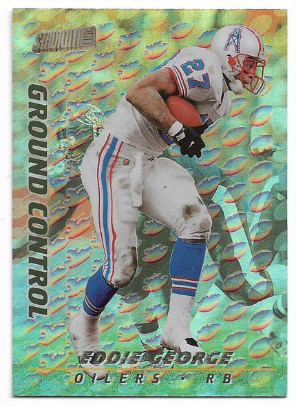 Eddie George 1997 Stadium Club Ground Control Card GC5