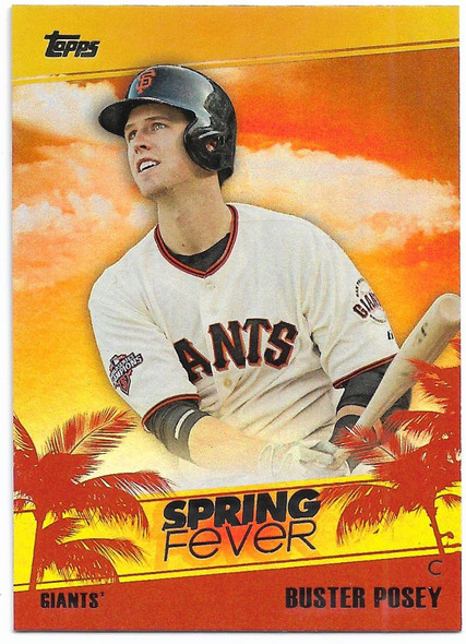 Buster Posey 2014 Topps Spring Fever Baseball Card SF-22