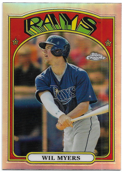 Wil Myers 2014 Topps Chrome 1972 Topps Rookie Card Card 72C-WM