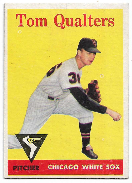 Tom Qualters 1958 Topps Card 453