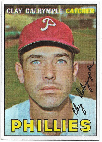 Clay Dalrymple 1967 Topps Card 53 A