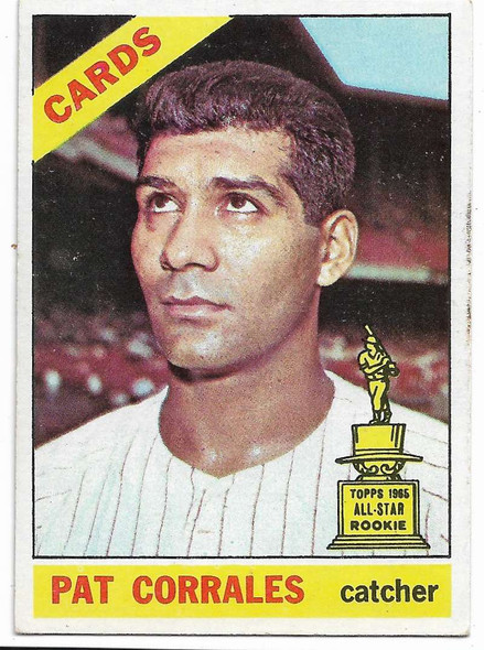 Pat Corrales 1966 Topps Card 137