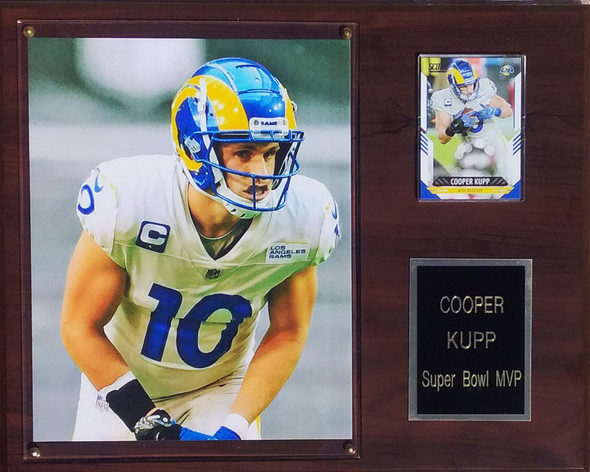 Cooper Kupp 12x15 Player Plaque