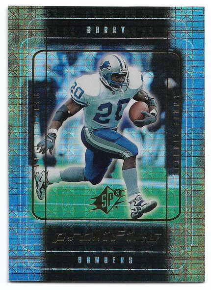 Barry Sanders 1996 SPx Prolifics Card P2