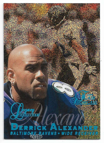 Derrick Alexander 1997 Flair Showcase Legacy Collection Row 0 Card 85 058/100