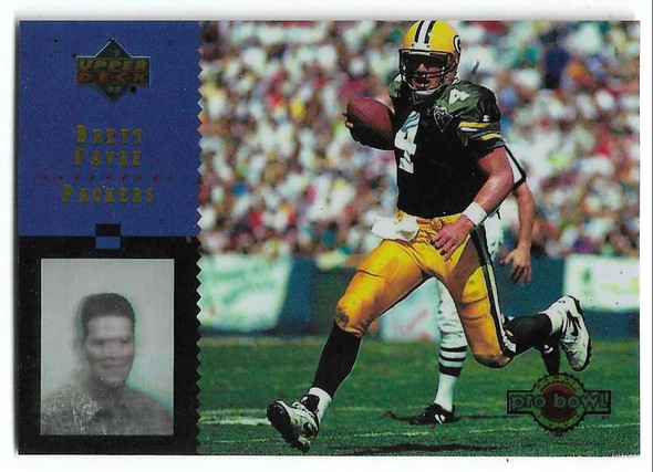 Brett Favre 1993 Upper Deck Pro Bowl Sample Card