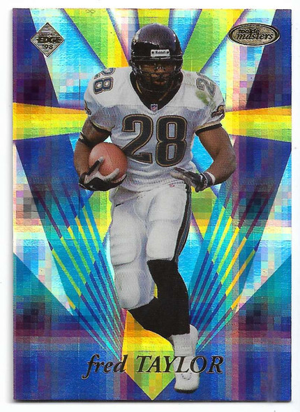 Fred Taylor 1998 Collector's Edge Masters Rookie Card RM20 0668/2500