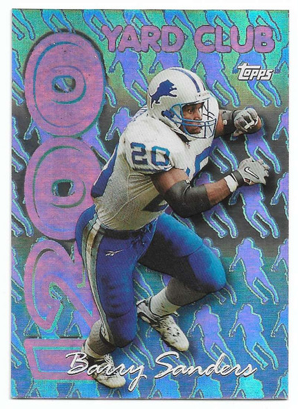 Barry Sanders 1999 Topps All Matrix Card AM7