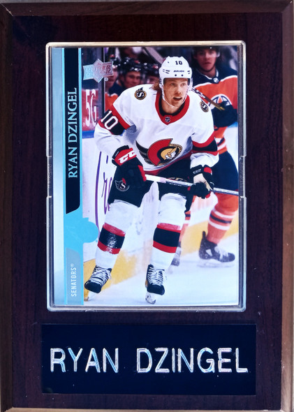 Ryan Dzingel Ottawa Senators 4x6 Player Plaque