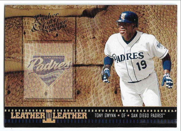 Tony Gwynn 2004 Leather in Leather Card LEL-1B 0561/2499