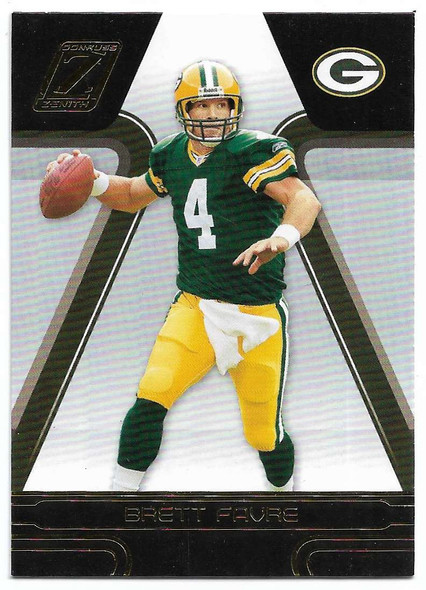 Brett Favre 2005 Donruss Zenith Card 38