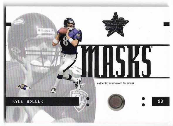 Kyle Boller 2003 Leaf Rookies and Stars Mask Card RM-3 150/350