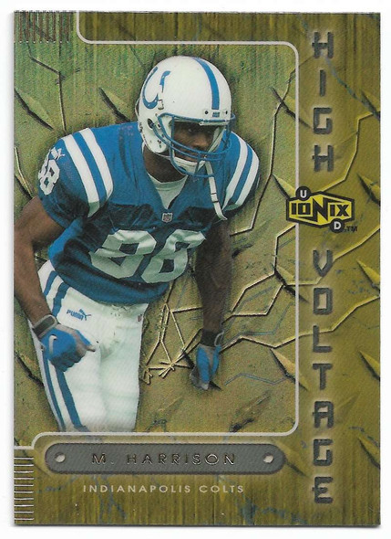 Marvin Harrison 2000 UD Ionix High Voltage Card HV7