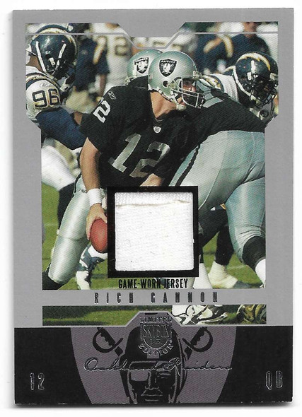 Rich Gannon 2004 Skybox LE Jersey Card 41 128/250